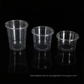 PET material disposable transparent plastic cold drink cup